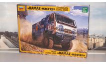 Сборная модель   KAMAZ-43509 «KAMAZ-Master»  Звезда  ZVEZDA, масштабная модель, КамАЗ, scale43