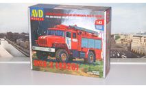 Сборная модель Пожарно-спасательный автомобиль ПСА-2 (4320)   AVD Models KIT, масштабная модель, scale43, УРАЛ