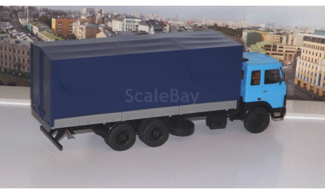 МАЗ-6303 бортовой с тентом   АИСТ, масштабная модель, scale43, Автоистория (АИСТ)