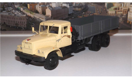 КРАЗ 257Б (1969-1977), бежевый / серый НАП, масштабная модель, scale43, Наш Автопром