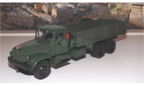 КРАЗ 219Б бортовой (1963-1966), зеленый НАП, масштабная модель, 1:43, 1/43, Наш Автопром