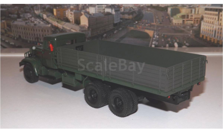 КРАЗ 219Б бортовой (1963-1966), зеленый НАП, масштабная модель, 1:43, 1/43, Наш Автопром