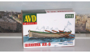 Сборная модель Шлюпка ЯЛ-6   AVD Models KIT, масштабная модель, scale43