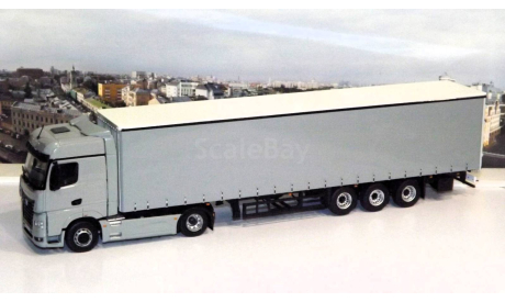 КАМАЗ-54901 с полуприцепом НЕФАЗ-93341    ПАО КАМАЗ, масштабная модель, scale43