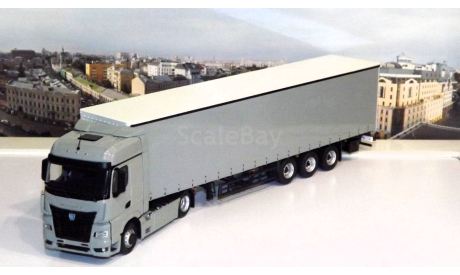 КАМАЗ-54901 с полуприцепом НЕФАЗ-93341    ПАО КАМАЗ, масштабная модель, scale43