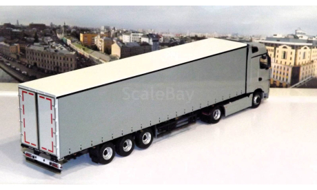КАМАЗ-54901 с полуприцепом НЕФАЗ-93341    ПАО КАМАЗ, масштабная модель, scale43