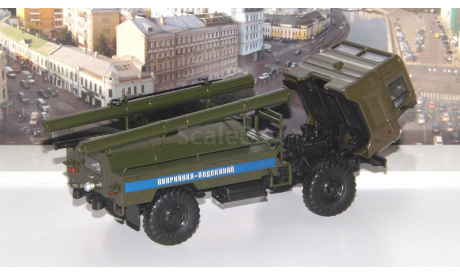 АЦ-30 (66) аварийная-водоканал  АИСТ, масштабная модель, scale43, Автоистория (АИСТ), ГАЗ
