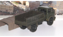 МАЗ-505 (1962) полноприводный с тентом, хаки НАП, масштабная модель, 1:43, 1/43, Наш Автопром