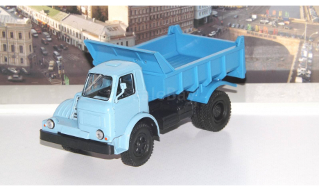 МАЗ-510Б (1962) самосвал, голубой  НАП, масштабная модель, 1:43, 1/43, Наш Автопром