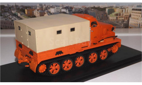 АТ-Т бортовой с тентом (оранжевый)  SSM, масштабная модель, scale43, Start Scale Models (SSM)