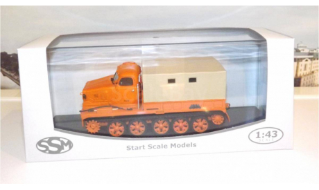 АТ-Т бортовой с тентом (оранжевый)  SSM, масштабная модель, scale43, Start Scale Models (SSM)