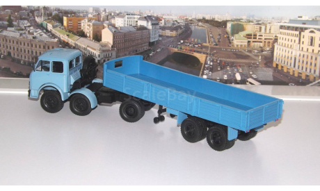 МАЗ-520 с полуприцепом МАЗ-5205   НАП, масштабная модель, scale43, Наш Автопром