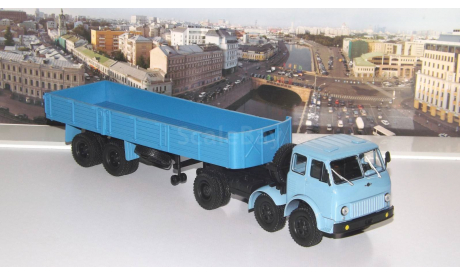 МАЗ-520 с полуприцепом МАЗ-5205   НАП, масштабная модель, scale43, Наш Автопром