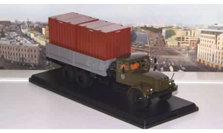 КРАЗ-257Б1 бортовой с контейнерами  SSM, масштабная модель, scale43, Start Scale Models (SSM)
