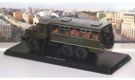Вахтовый автобус НЗАС-4211 (4322) SSM, масштабная модель, scale43, Start Scale Models (SSM), УРАЛ