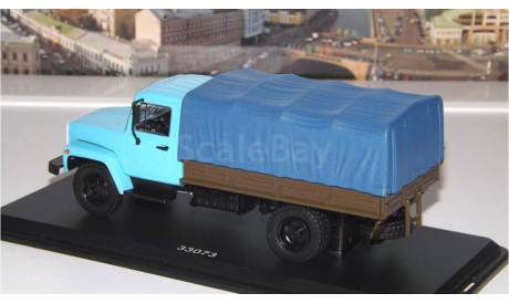 ГАЗ 33073 с тентом SSM, масштабная модель, scale43, Start Scale Models (SSM)