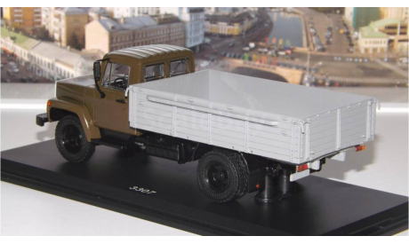 ГАЗ 3307 деревянный борт (хаки-серый) SSM, масштабная модель, scale43, Start Scale Models (SSM)