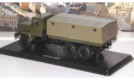 КРАЗ-260 бортовой (поздний)  SSM, масштабная модель, scale43, Start Scale Models (SSM)