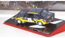 FIAT 131 Abarth №1 Rally Catalunya (Beny Fernandez - Jose Luis Sala) 1979, журнальная серия масштабных моделей, 1:43, 1/43, Altaya Rally