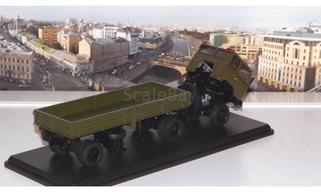 КАЗ-608В с полуприцепом ОДАЗ-885 SSM, масштабная модель, scale43, Start Scale Models (SSM)
