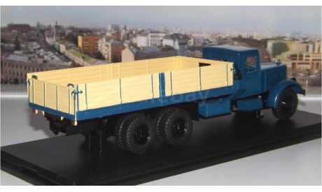 ЯАЗ 210 бортовой, синий SSM, масштабная модель, scale43, Start Scale Models (SSM)