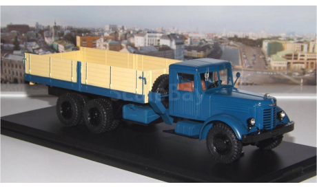 ЯАЗ 210 бортовой, синий SSM, масштабная модель, scale43, Start Scale Models (SSM)