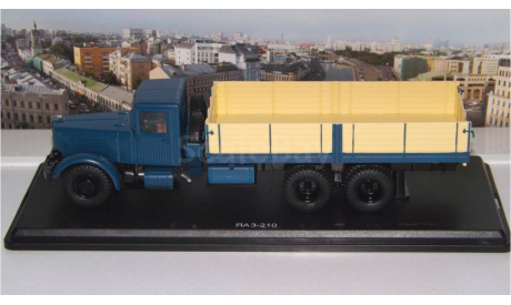 ЯАЗ 210 бортовой, синий SSM, масштабная модель, scale43, Start Scale Models (SSM)