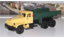 КрАЗ 256Б (1966-69гг.), желто-зеленый НАП, масштабная модель, scale43, Наш Автопром