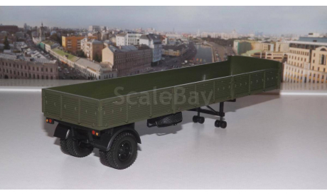 Полуприцеп МАЗ 9380  1/2  НАП, масштабная модель, scale43, Наш Автопром