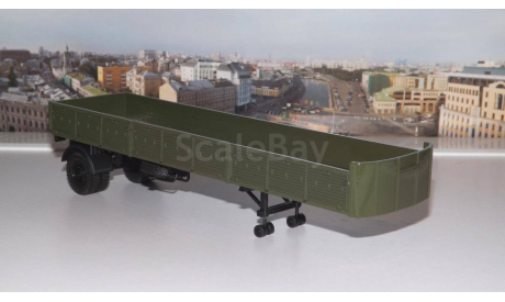 Полуприцеп МАЗ 9380  1/2  НАП, масштабная модель, scale43, Наш Автопром