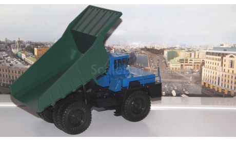 БелАЗ-548А самосвал, синий / зеленый    НАП, масштабная модель, 1:43, 1/43, Наш Автопром