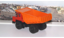 БелАЗ-7510 самосвал-углевоз, красный / оранжевый    НАП, масштабная модель, Наш Автопром, scale43