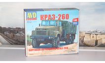 Сборная модель КРАЗ-260 бортовой (ранний)   AVD Models KIT, масштабная модель, 1:43, 1/43