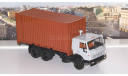 KAMAZ-53212 с 20-футовым контейнером   ПАО   КАМАЗ, масштабная модель, 1:43, 1/43