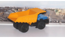БелАЗ-7548 карьерный-самосвал, синий / оранжевый    НАП, масштабная модель, Наш Автопром, scale43