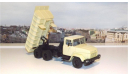 КрАЗ 6510 (1985-94г.) бежевый НАП, масштабная модель, 1:43, 1/43, Наш Автопром