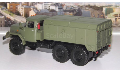 УМП 350 (на шасси ЗИЛ-131)  хаки  1975 г. АИСТ, масштабная модель, scale43, Автоистория (АИСТ)