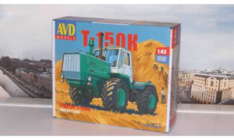 Сборная модель Трактор Т-150К   AVD Models KIT, масштабная модель, scale43