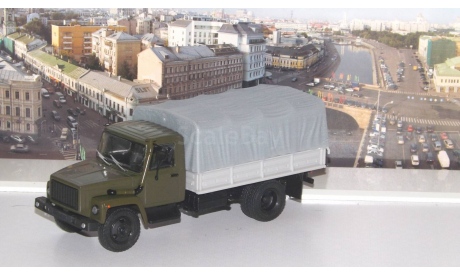 ГАЗ 3309   Наши Грузовики № 15, масштабная модель, scale43