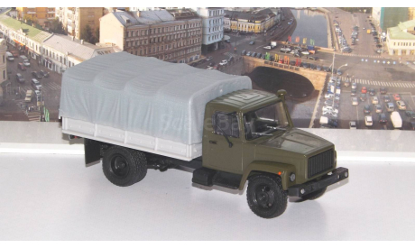 ГАЗ 3309   Наши Грузовики № 15, масштабная модель, scale43