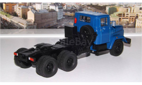 КрАЗ 6444 (1985-94г.) синий  НАП, масштабная модель, scale43, Наш Автопром