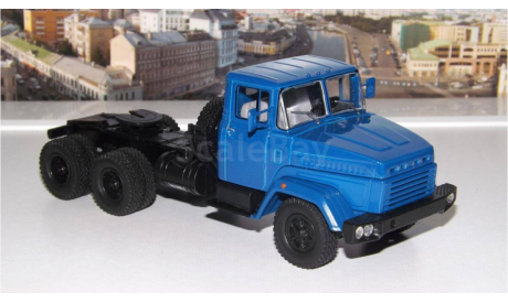 КрАЗ 6444 (1985-94г.) синий  НАП, масштабная модель, scale43, Наш Автопром