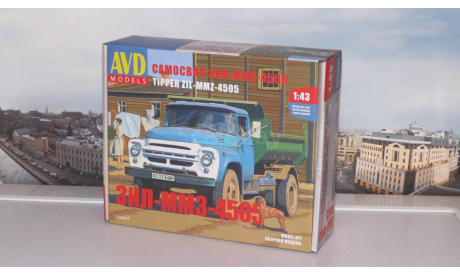 Сборная модель ЗИЛ-ММЗ-4505 самосвал   AVD Models KIT, масштабная модель, scale43