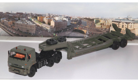 КАМАЗ-65225 с полуприцепом ЧМЗАП-5247Г    SSM, масштабная модель, scale43, Start Scale Models (SSM)
