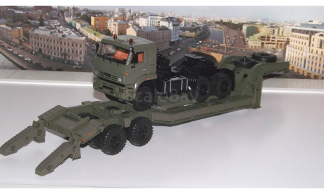 КАМАЗ-65225 с полуприцепом ЧМЗАП-5247Г    SSM, масштабная модель, scale43, Start Scale Models (SSM)