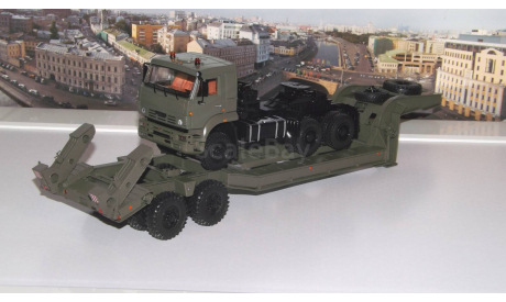 КАМАЗ-65225 с полуприцепом ЧМЗАП-5247Г    SSM, масштабная модель, scale43, Start Scale Models (SSM)