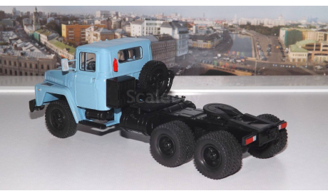 КРАЗ 252 седельный тягач (1979-1990г.) голубой  НАП, масштабная модель, 1:43, 1/43, Наш Автопром