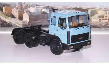 МАЗ 64221  (1989-1991г.) голубой   НАП, масштабная модель, 1:43, 1/43, Наш Автопром