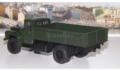 ЗИЛ 130-76 бортовой  зелёный Ультра, масштабная модель, scale43, ULTRA Models