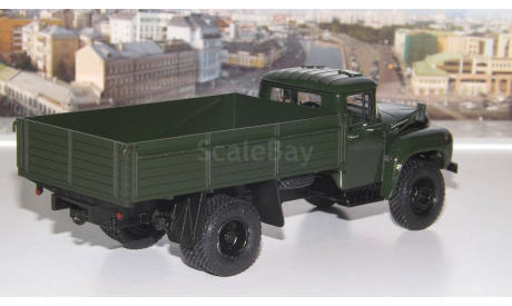 ЗИЛ 130-76 бортовой  зелёный Ультра, масштабная модель, scale43, ULTRA Models